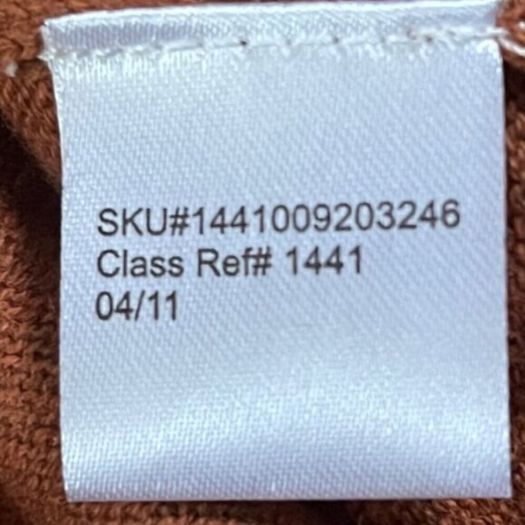 JOS A BANK Men's Signature Collection Pima Cotton Collared Polo Sweater Rust XXL - Picture 7 of 9